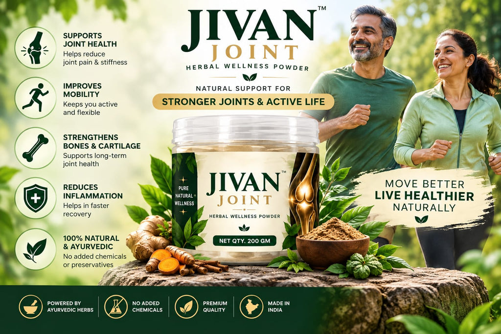 JIVAN JOINT - Herbal Wellness Powder | 200 GM