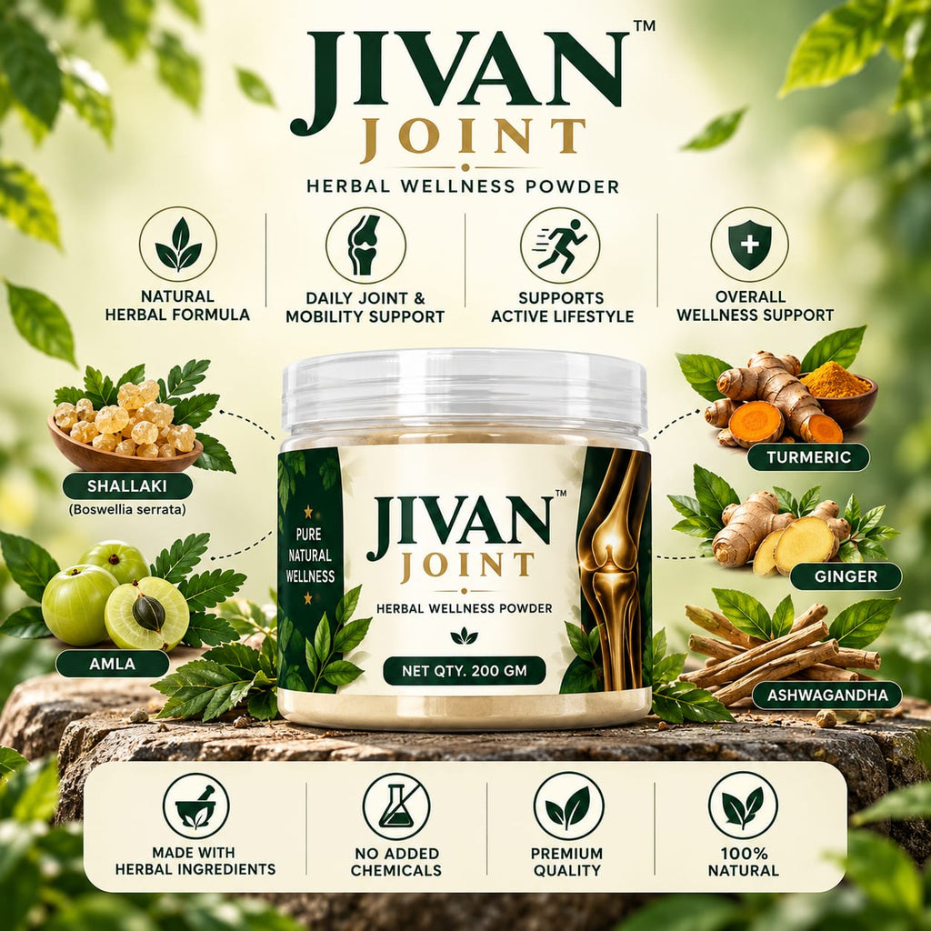 JIVAN JOINT - Herbal Wellness Powder | 200 GM